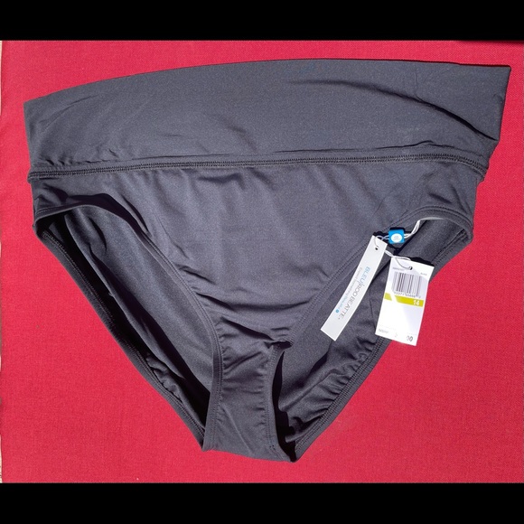 BLEU/ROD BEATTIE black bathing suit bottoms NWT - Picture 2 of 7